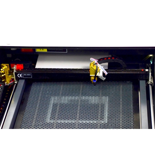 CO2 Laser Plotter  40W MAX 40 x 40cm + Air Assist + Red Point